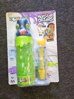Monster Oozers Green and Yellow Toy